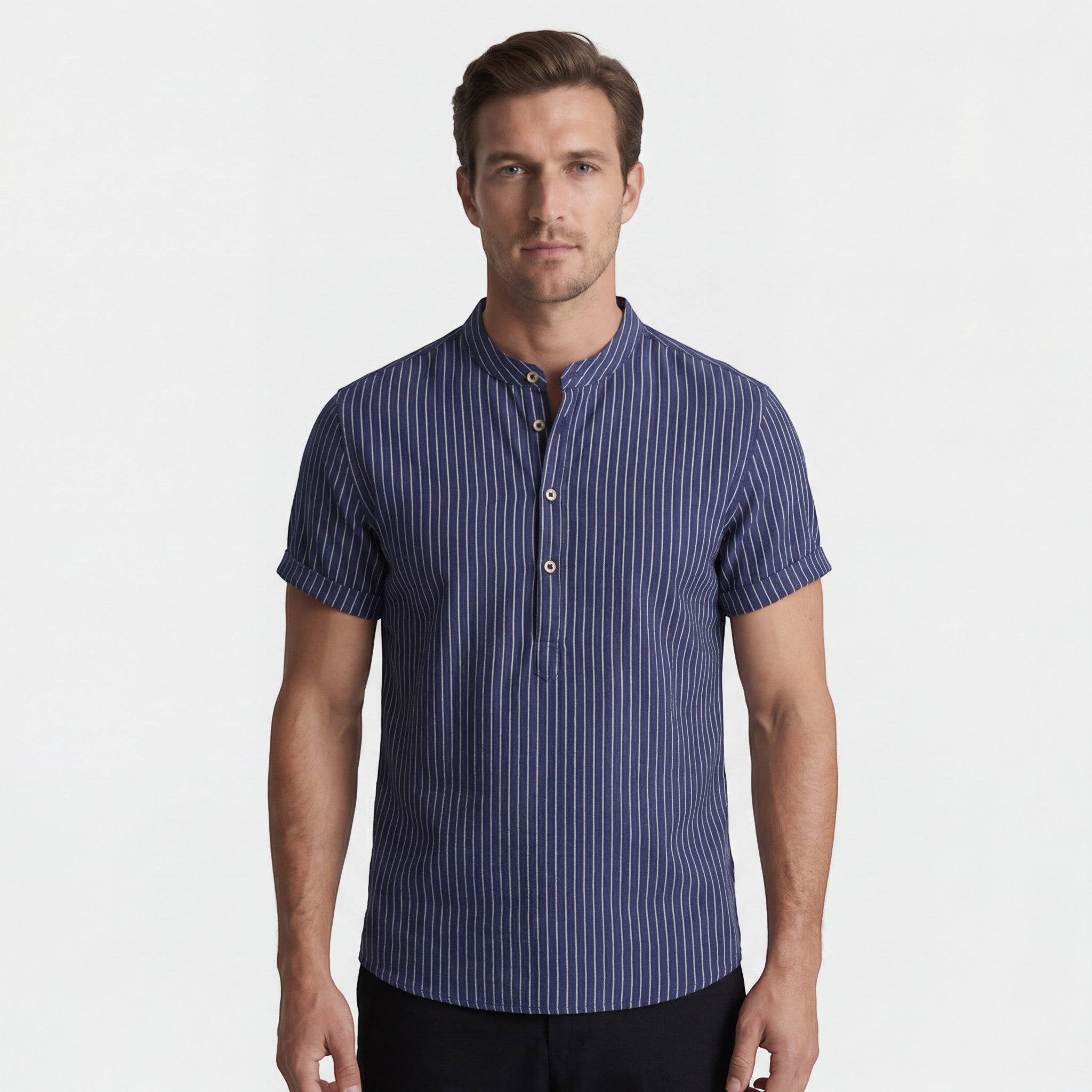 freepik_male-model-mid20s-to-mid30s-wearing-a-dark-blue-striped-mandarin-collar-shirt-confident-and-relaxed-posture-direct-eye-contact-with-camera-half-body-shot.-pure-efefef-light-gr.jpg