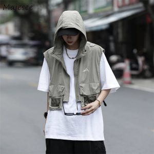 Tactical Cargo Vest Hooded